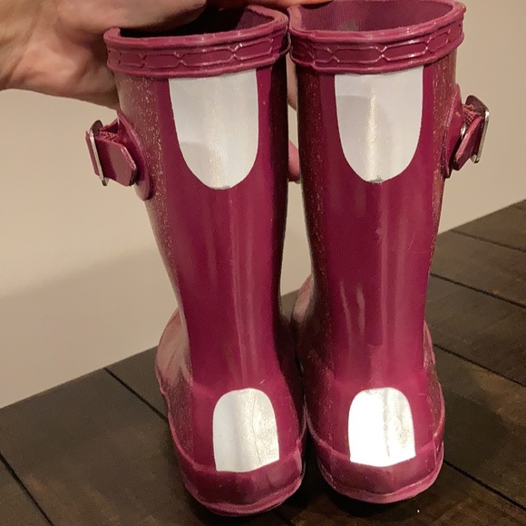Kids Hunter Sparkle Rain Boots - Picture 6 of 8